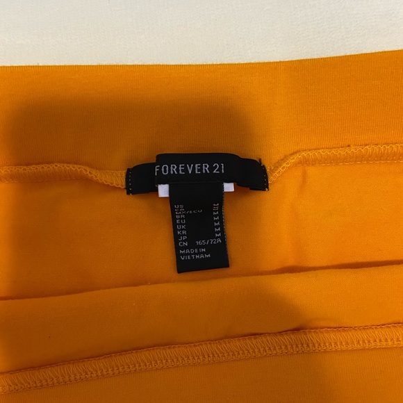 Mustard Bodycon Skirt - Picture 2 of 2